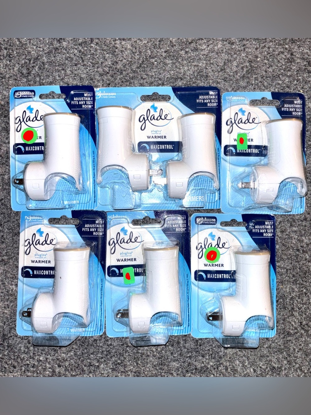 Glade White Plug-In- Pack of 6